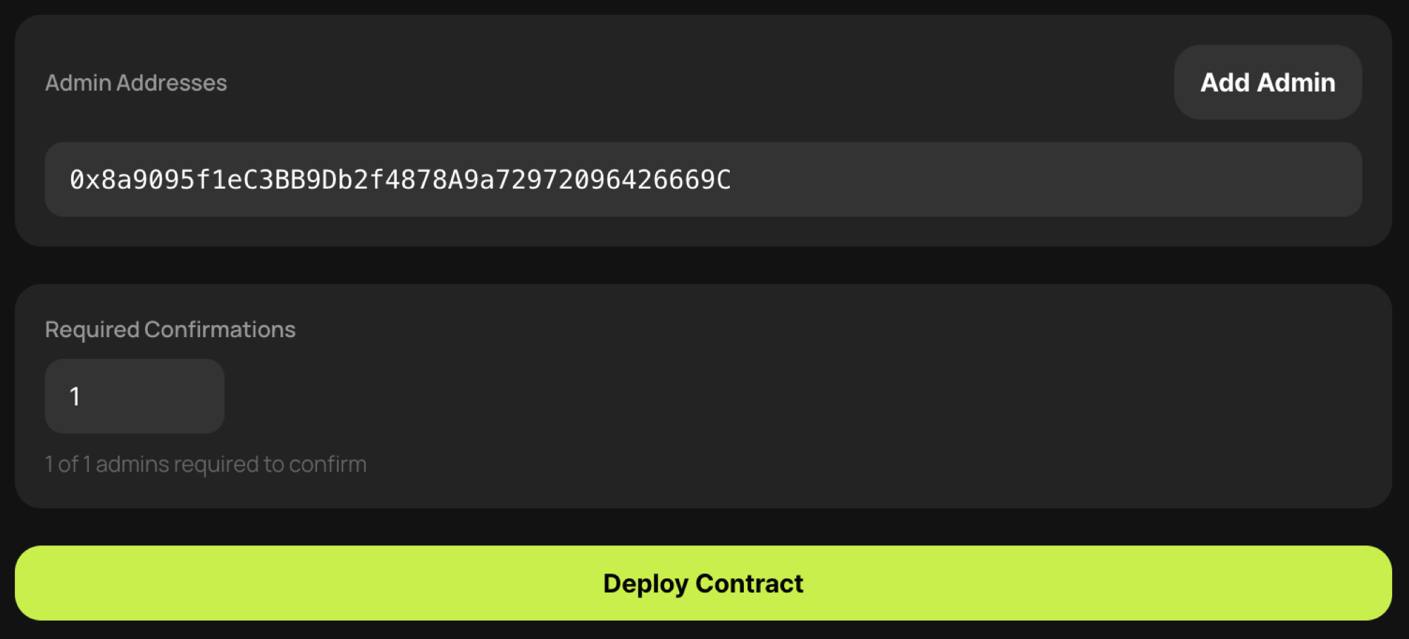 Public Delegation 설정