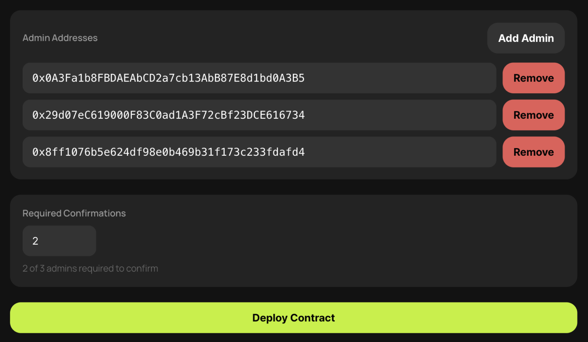 Public Delegation 설정(이어서)